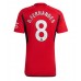 Manchester United Bruno Fernandes #8 Hjemmedrakt 2023-24 Korte ermer